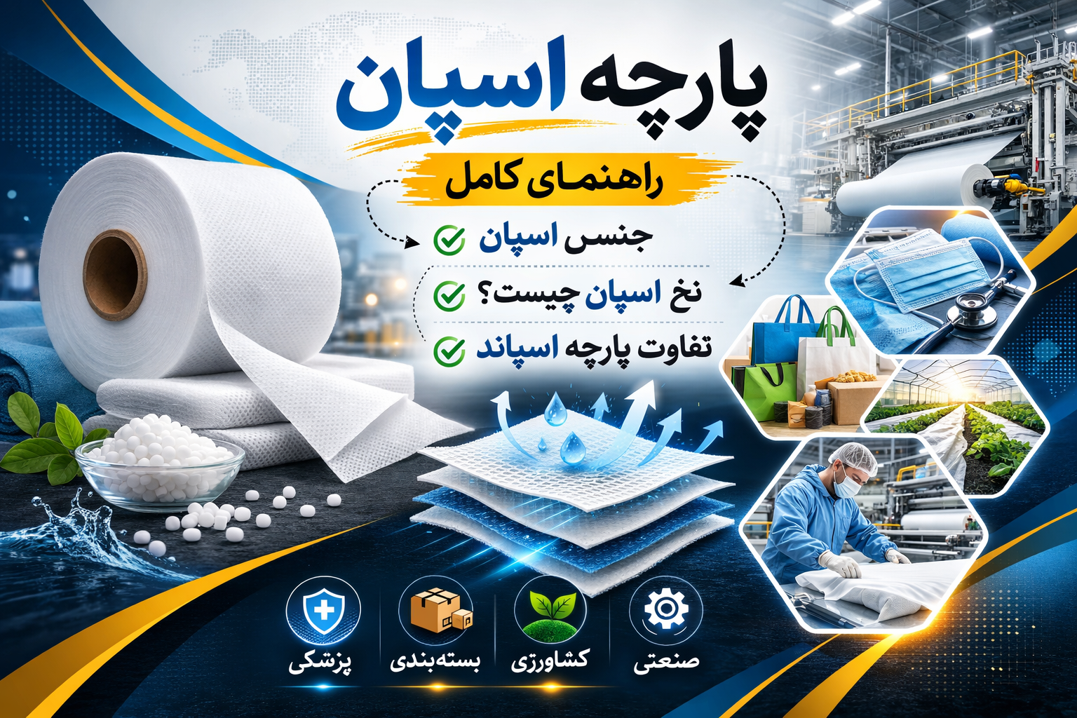 پارچه اسپان | اسپان هلدینگ